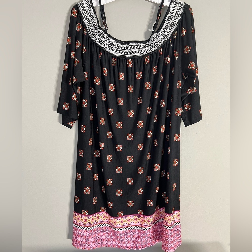 Woke Trixxi off the shoulder Floral Dress‎ size Large
